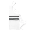 Black & White Stripe Apron>Daylesford Organic Shop