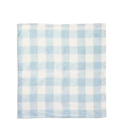 Blue & White Check Napkin>Daylesford Organic Outlet