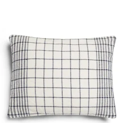 Checkmate Cushion Navy>Daylesford Organic Online