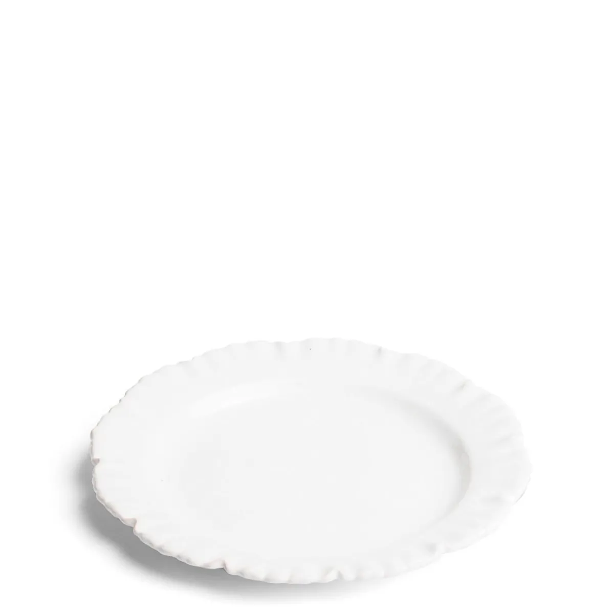 Combs Lunch Plate White>Daylesford Organic Fashion