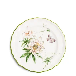 Daylesford x Colefax Quince Garden Dinner Plate With Passion Flower>Daylesford Organic Sale