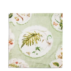 Daylesford x Colefax Quince Garden Napkin in Green With Fern>Daylesford Organic Best