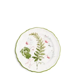 Daylesford x Colefax Quince Garden Side Plate With Fern & Cyclamen>Daylesford Organic Sale