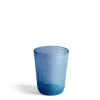 Deep Blue Bubble Glass>Daylesford Organic New