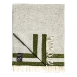 Elmstead Wool Throw Double Stripe Grey>Daylesford Organic Discount