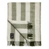 Enstone Wool Throw Herringbone Stripe Olive>Daylesford Organic Discount