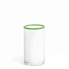 Idbury Hi Ball Green Rim>Daylesford Organic Sale