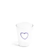 Lilac Heart Glass>Daylesford Organic Outlet