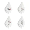 Linen Nina Fuga Animal Napkin Set>Daylesford Organic Sale