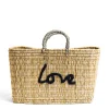 Love Rectangle Basket Bag - Navy>Daylesford Organic Flash Sale