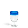 Ludlow Blue Wine Glass>Daylesford Organic Store
