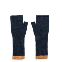 Maidens Mittens Navy & Camel>Daylesford Organic New