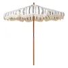 Market Umbrella Black Stripe>Daylesford Organic Outlet