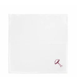 Mushroom Napkin Parasol Claret>Daylesford Organic Cheap