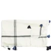 Nila Margin Tablecloth Blue>Daylesford Organic Shop