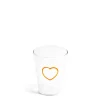 Orange Heart Glass>Daylesford Organic Flash Sale