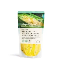 Organic Coconut Corn Chowder with Split Peas & Coriander>Daylesford Organic Fashion