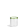 Tealight Candle Holder with Green Rim>Daylesford Organic Fashion