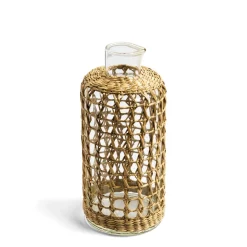 Weave Glass Decanter Large>Daylesford Organic New