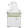 White & Green Stripe Apron>Daylesford Organic Fashion