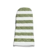 White & Green Stripe Oven Glove>Daylesford Organic New