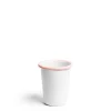 White & Pink Small Enamel Tumbler>Daylesford Organic Fashion