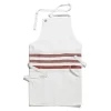 White & Red Stripe Apron>Daylesford Organic Online