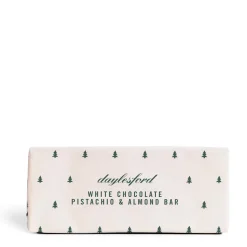 White Chocolate Pistachio & Almond Bar>Daylesford Organic Flash Sale