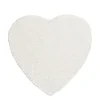 White Linen Heart Placemat>Daylesford Organic Clearance